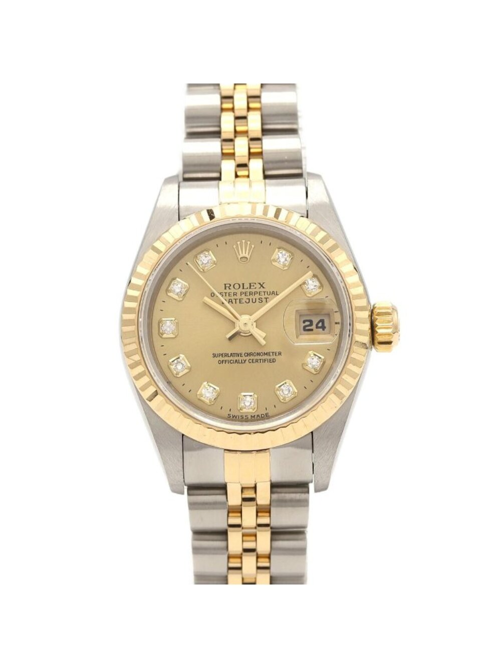 Rolex Datejust Stainless Steel Yellow Gold Automatic